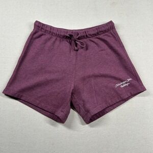 Redshirt Bulldogs Shorts Women M Mississippi State NCAA College Lounge 6" Inseam